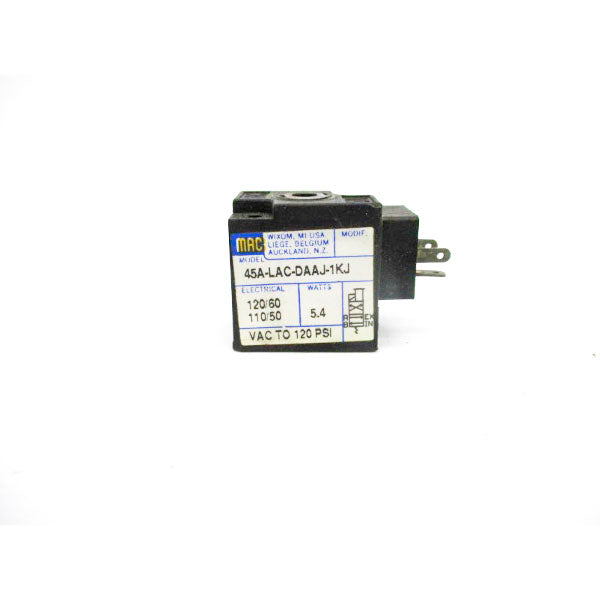 MAC 45A-LAC-DAAJ-1KJ 110/120V 120PSI (AS PICTURED) UNMP