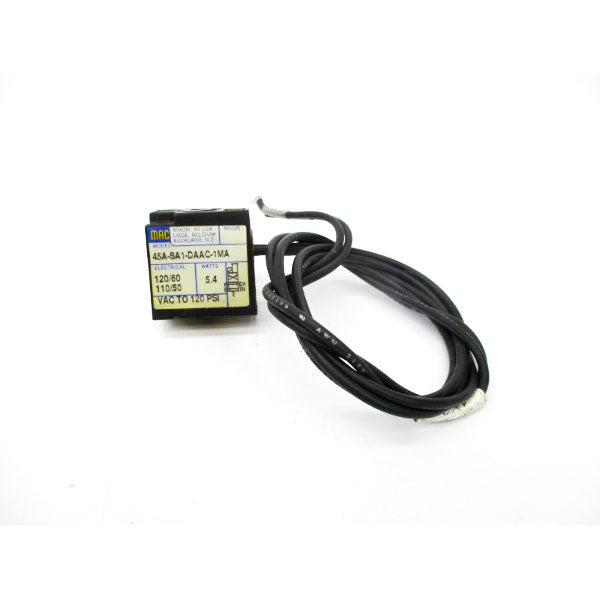 MAC 45A-SA1-DAAC-1MA 110/120V 120PSI (AS PICTURED) UNMP