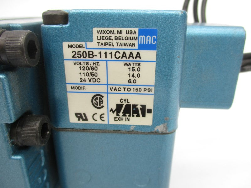 MAC 57D-12-111CA 110/120V 150PSI UNMP