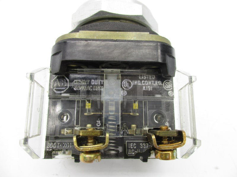 ALLEN BRADLEY 800T-A2D1 SER. T 600VAC (AS PICTURED) (WH) NSMP