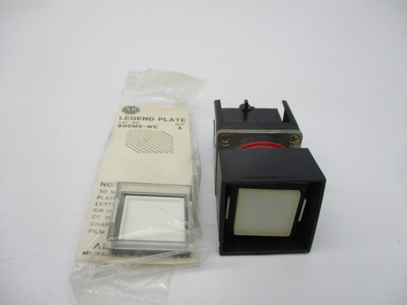 ALLEN BRADLEY 800MB-CB5DIR SER. A (BK/YL) NSMP