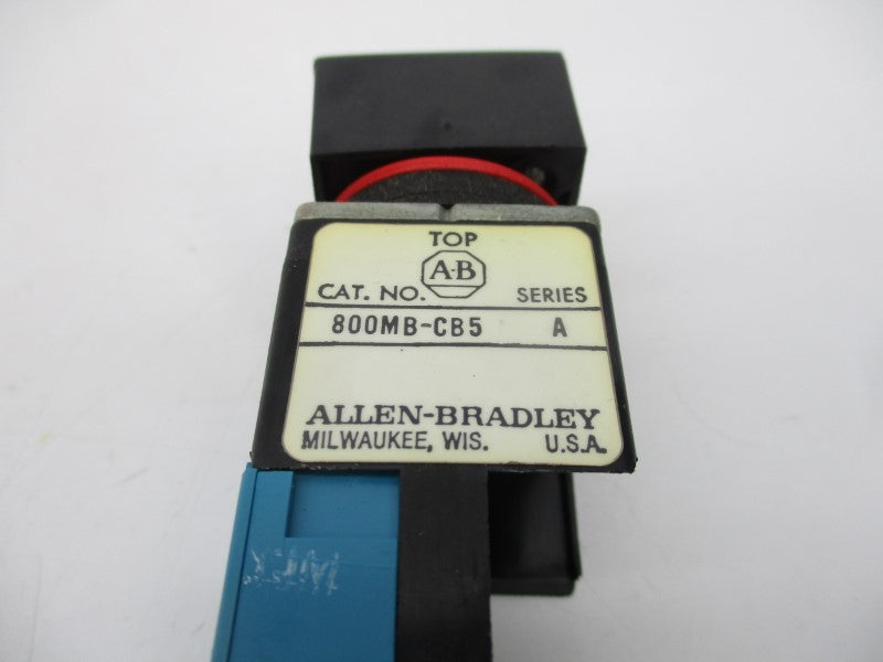 ALLEN BRADLEY 800MB-CB5DIR SER. A (BK/YL) NSMP
