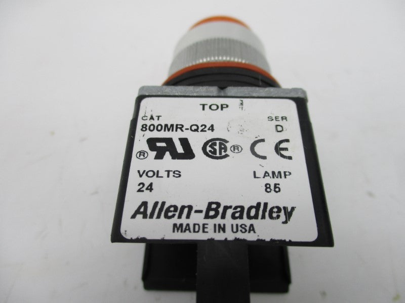 ALLEN BRADLEY 800MR-Q24A SER. D 24V (WH) NSMP