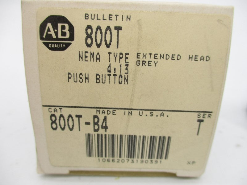 ALLEN BRADLEY 800T-B4 SER. T (GY/BL) NSMP