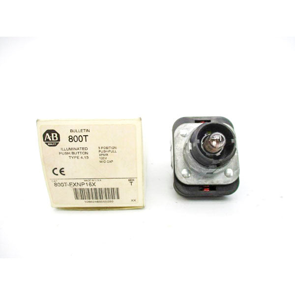 ALLEN BRADLEY 800T-FXNP16X SER. T 120V (WH) NSMP