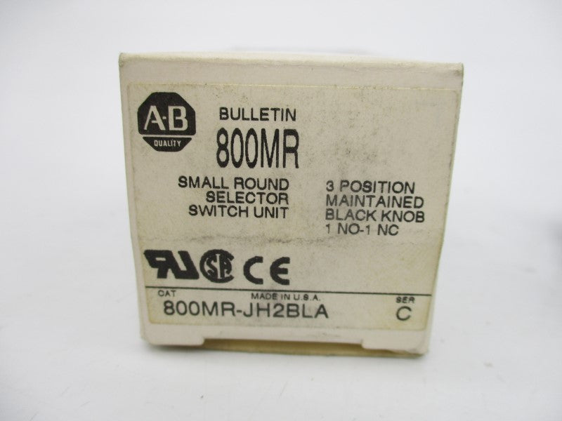 ALLEN BRADLEY 800MR-JH2BLA SER. C 300VAC (GY/BL) NSMP