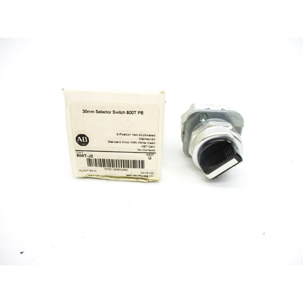 ALLEN BRADLEY 800T-J2 SER. U (WH) NSMP