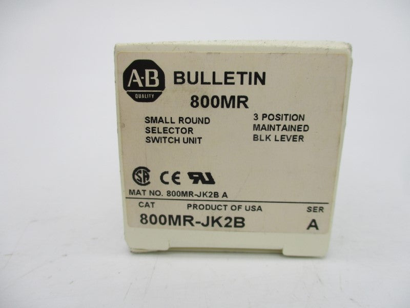 ALLEN BRADLEY 800MR-JK2B SER. A (WH) NSMP