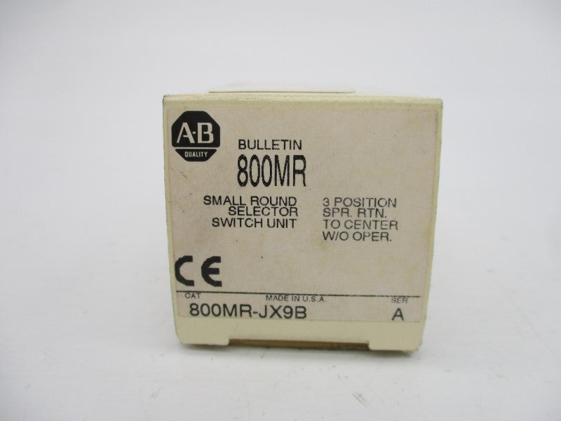 ALLEN BRADLEY 800MR-JX9B SER. A (AS PICTURED) (WH) NSMP