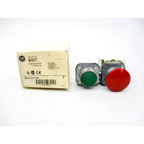 ALLEN BRADLEY 800T-FC16A SER. T (AS PICTURED) (WH) NSMP