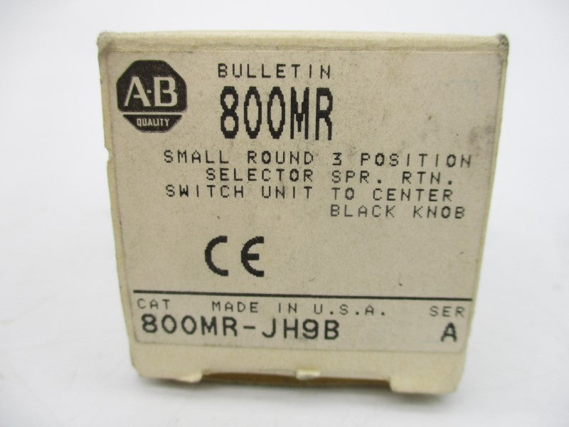 ALLEN BRADLEY 800MR-JH9B SER. A (GY/BL) NSMP
