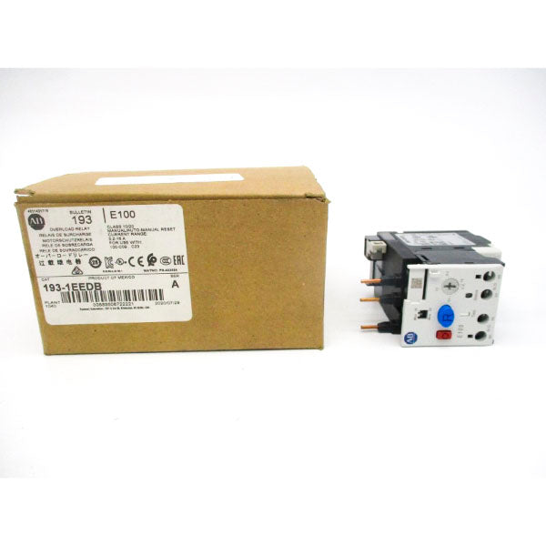 ALLEN BRADLEY 193-1EEDB SER. A 600V 3.2-16A (BR/WH) NSMP