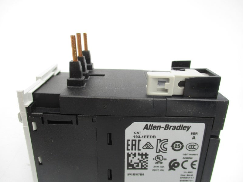 ALLEN BRADLEY 193-1EEDB SER. A 600V 3.2-16A (BR/WH) NSMP
