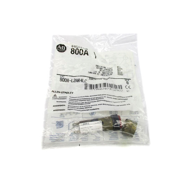 ALLEN BRADLEY 800A-L2AR4LC SER. B NSMP