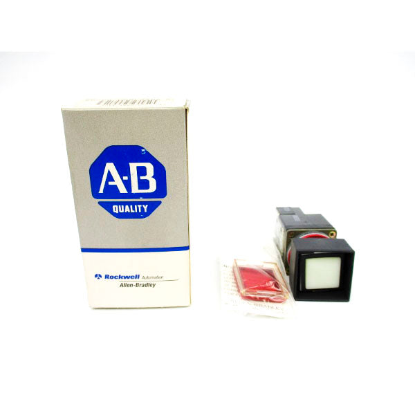 ALLEN BRADLEY 800MB-CQBL24RA SER. A 300VAC (GY/BL) NSMP