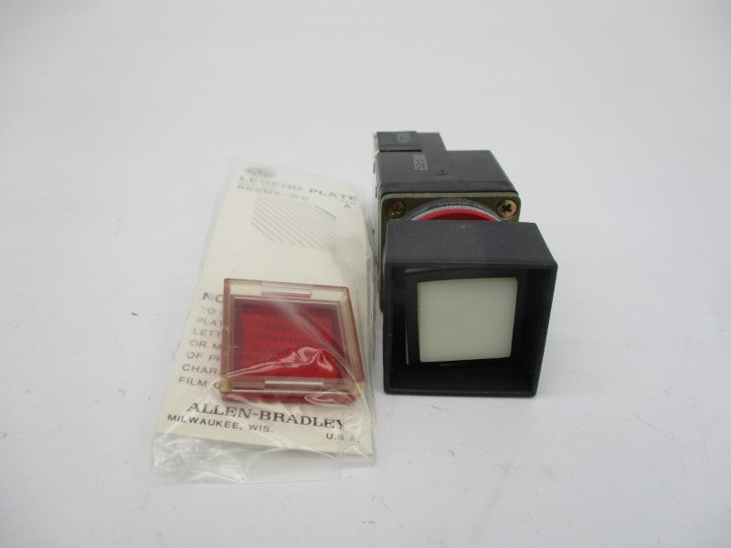 ALLEN BRADLEY 800MB-CQBL24RA SER. A 300VAC (GY/BL) NSMP