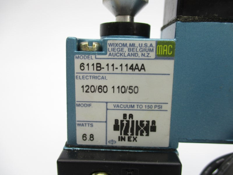 MAC 611B-11-114AA 110/120V 150PSI NSMP