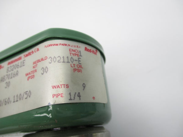 ASCO 832061E 110/120V 30PSI 1/4" NSMP