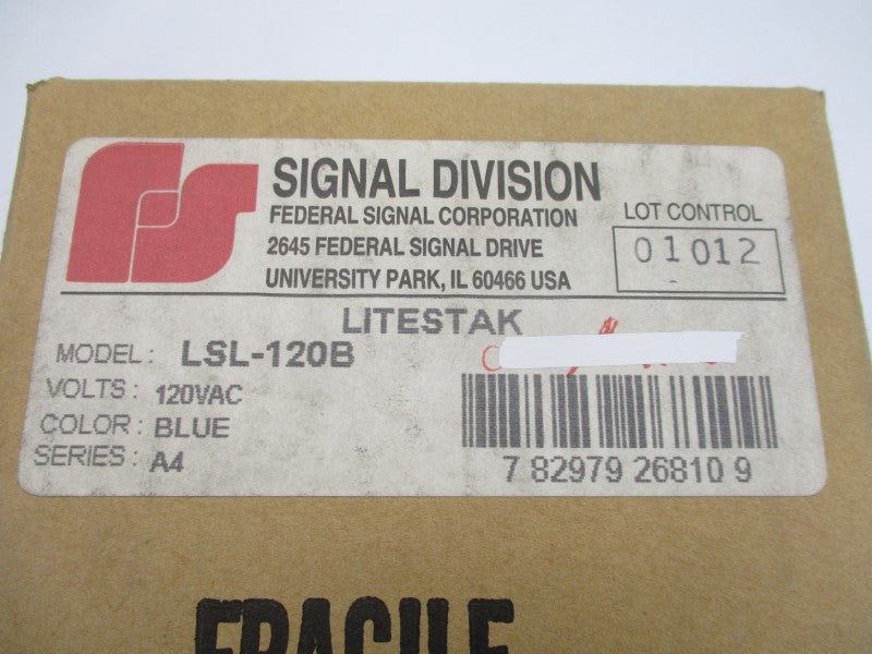 INDUSTRIAL SPARE PART LSL-120B SER. A4 120VAC NSMP