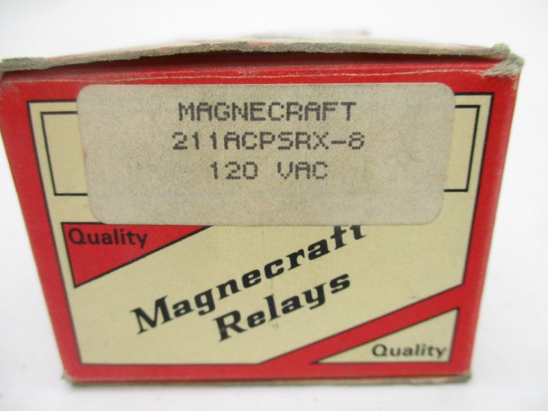 MAGNECRAFT W211ACPSRX-8 120VAC 10A 2-300S NSMP