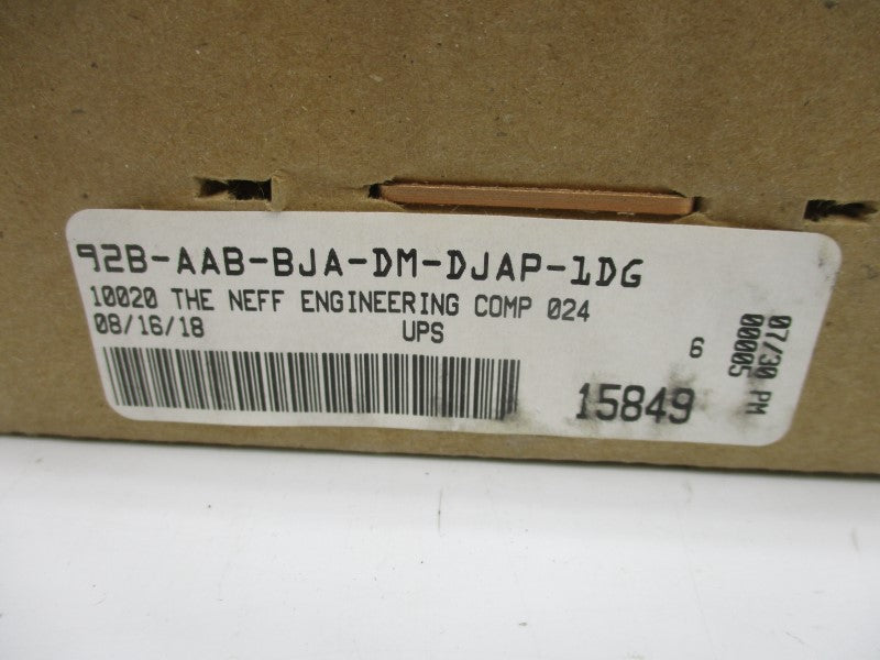 MAC 92B-AAB-BJA-DM-DJAP-1DG NSFS