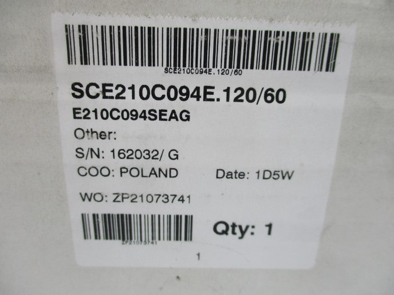 EMERSON SCE210C094E.120/60 NSFS