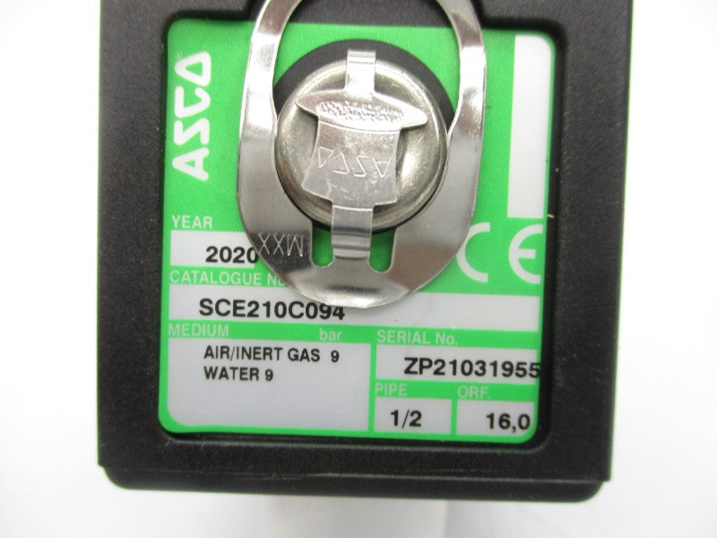 ASCO SCE210C094.24/50 9PSI 1/2" NSMP