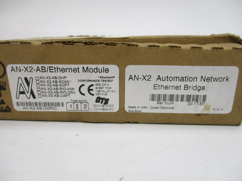 PROSOFT TECHNOLOGY AN-X2-AB-DHRIO 12-24VDC NSMP