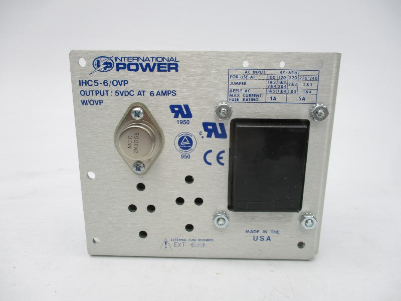INTERNATIONAL POWER IHC5-6/OVP 240V 0.5A NSMP