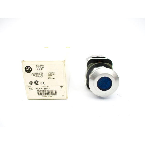 ALLEN BRADLEY 800T-FXNP16BA7 SER. T 120V (WH) NSMP