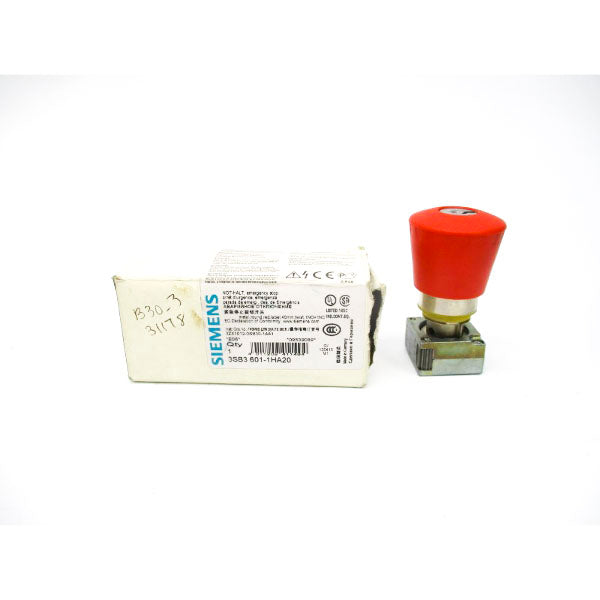 SIEMENS 3SB3601-1HA20 (NO KEY) NSMP
