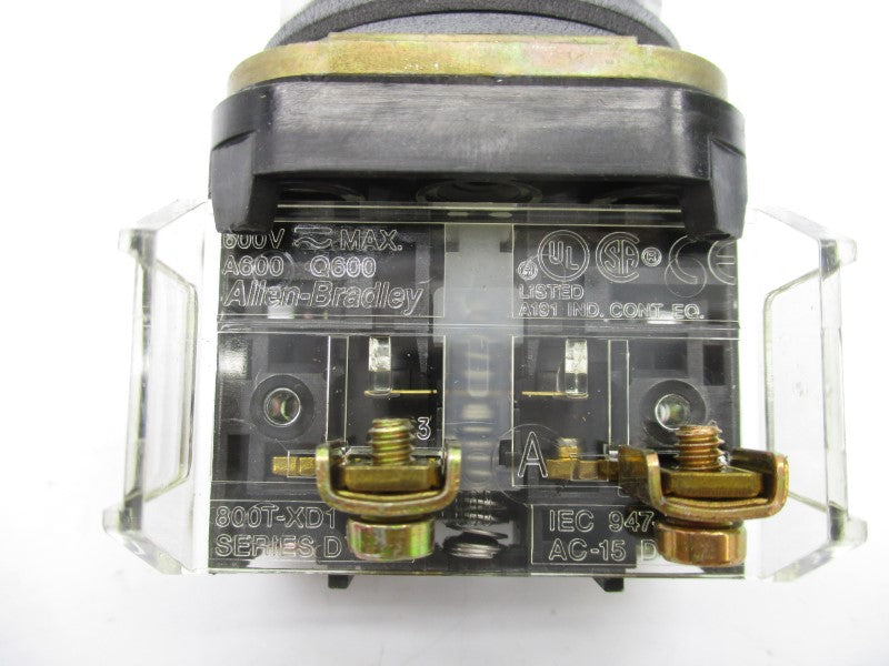 ALLEN BRADLEY 800T-A3D1 SER. T 600V (GY/BL) NSMP