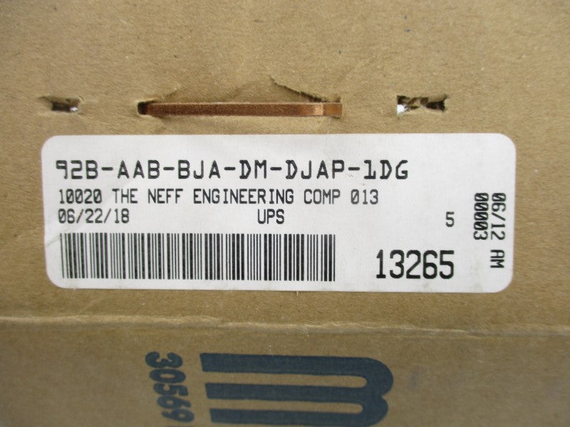 MAC 92B-AAB-BJA-DM-DJAP-1DG 110/120V 20-120PSI NSMP