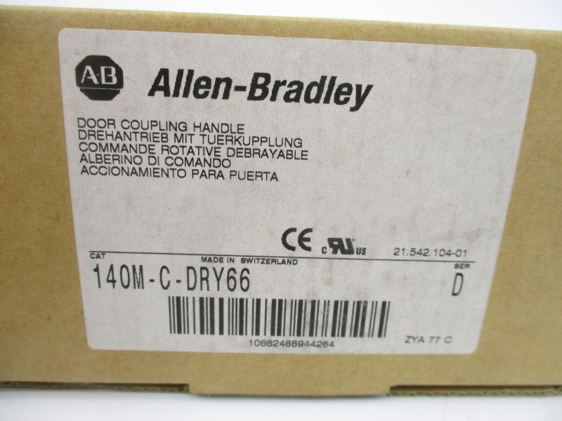 ALLEN BRADLEY 140M-C-DRY66 SER. D (BR/WH) NSMP