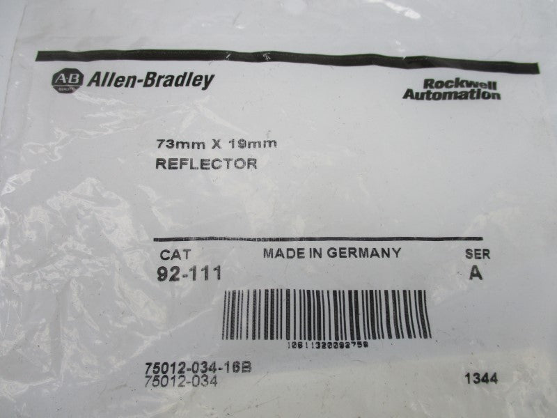 ALLEN BRADLEY 92-111 SER. A NSMP