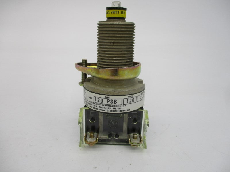 ALLEN BRADLEY 800H-QP10 SER. A 120VAC/DC (BK/YL) NSMP