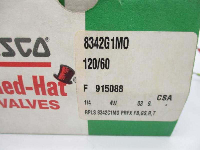 ASCO 8342G1MO 120V 100-125PSI 1/4" NSMP