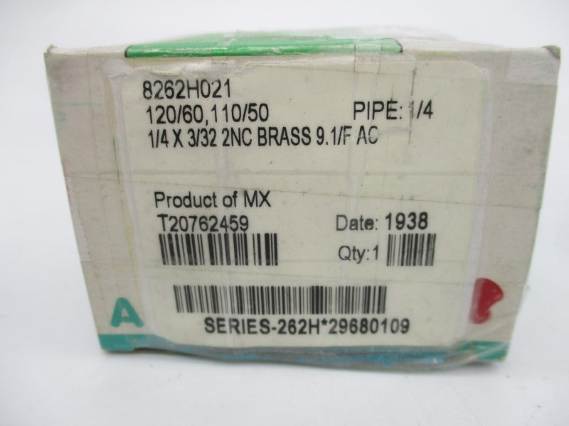 ASCO 8262H021 110/120V 270-500PSI 1/4" NSMP