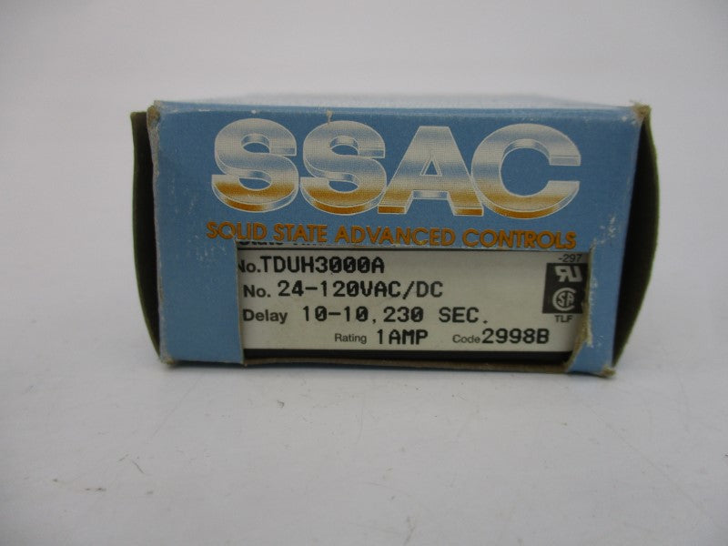 SSAC TDUH3000A 24-120VAC/DC 1A 10-10.230S NSMP