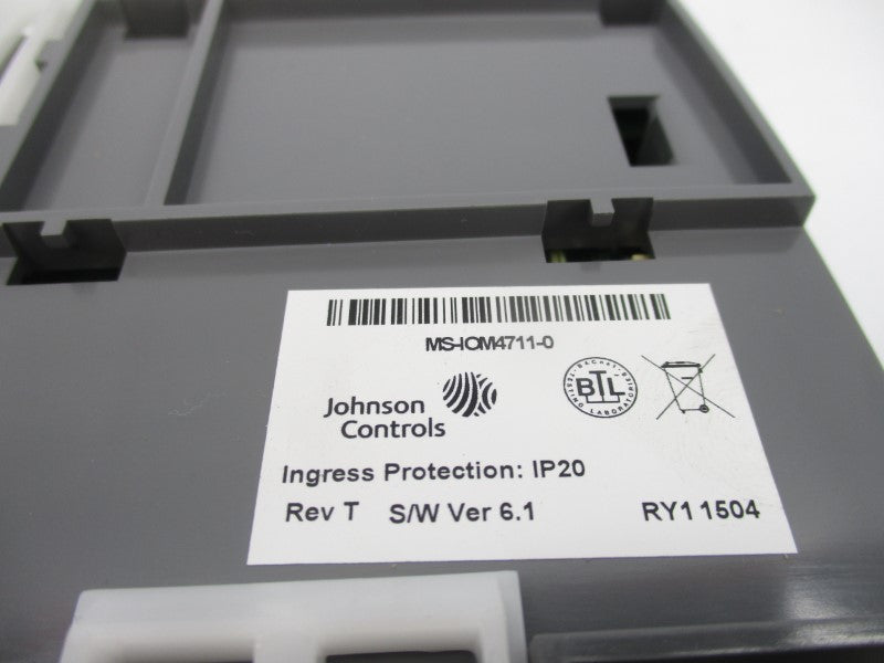 JOHNSON CONTROLS MS-IOM4711-0 24VAC REV. T NSMP