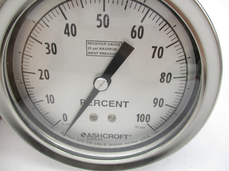 ASHCROFT 351009AW02BXFWPR3-15# 3-15PSI 0-100 3-1/2" NSMP