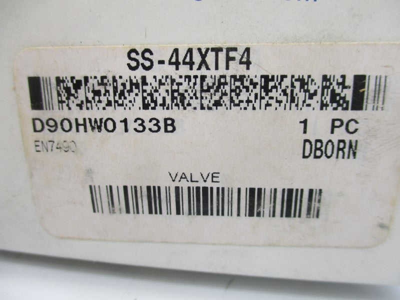 SWAGELOK SS-44XTF4 1500PSI NSMP