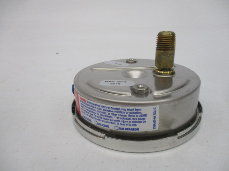 ASHCROFT 35-1009-AW-02B-100#-XLGUC5T 0-100PSI 3-1/2" NSMP