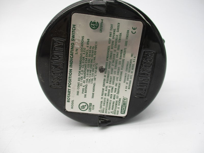 PROXIMITY CONTROLS 42AD0 250VAC 15A NSMP
