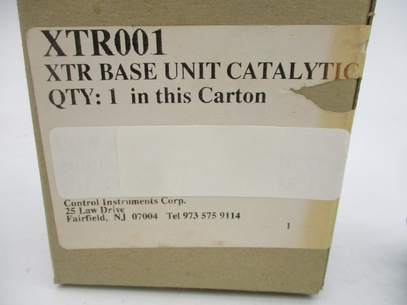 CONTROL INSTRUMENTS XTR001 NSMP