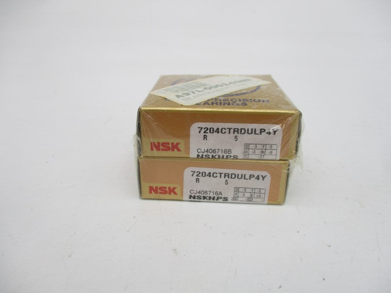 NSK A97L-0001-0389 7204CTRDULP4Y (PKG OF 2) NSMP