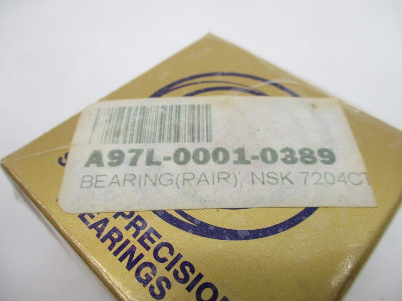 NSK A97L-0001-0389 7204CTRDULP4Y (PKG OF 2) NSMP