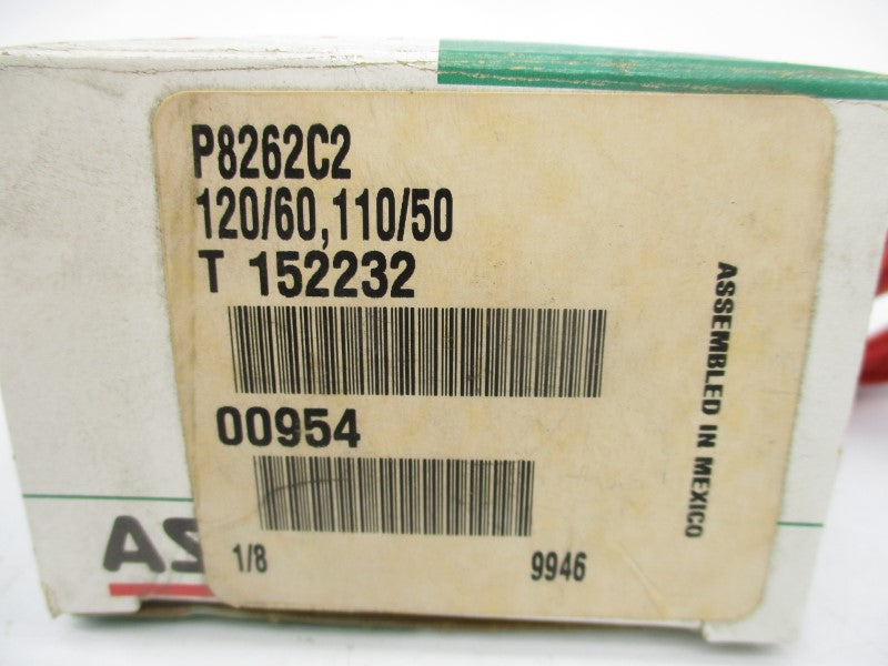 ASCO P8262C2 110/120V 140-180PSI 1/8" NSMP