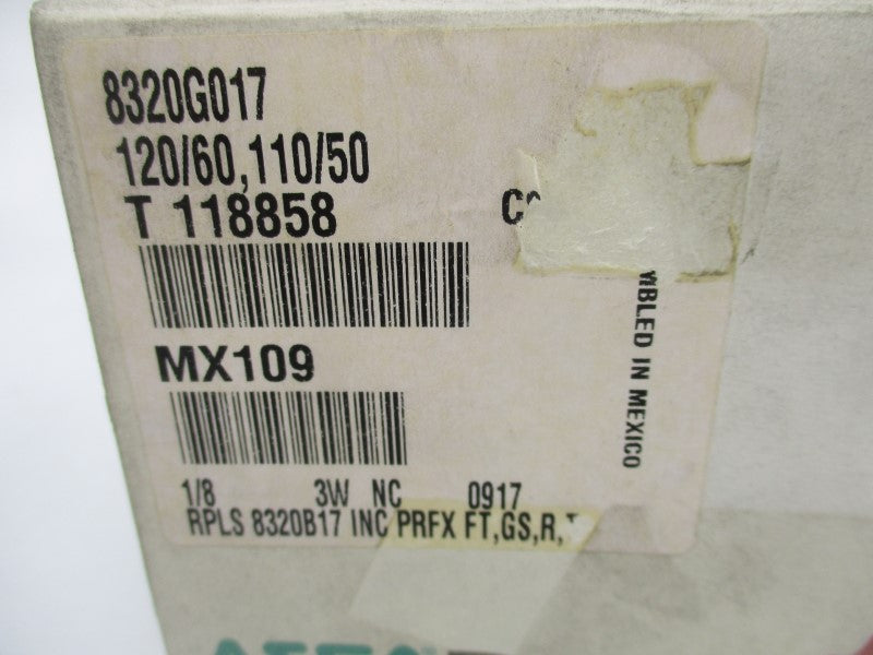 ASCO 8320G017 110/120V 40PSI 1/8" NSMP