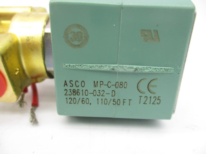 ASCO 8263G232V 110/120V 215-340PSI 3/8" NSMP